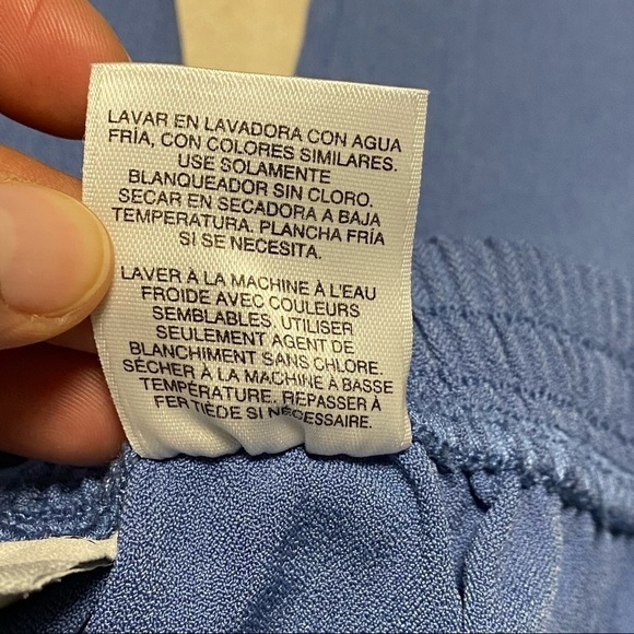 Alfred Dunner Pants Light Blue Size 16 Petite - Picture 8 of 10